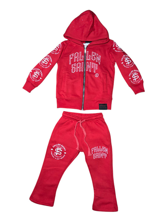 ‘MATADOR RED’ kid’s set