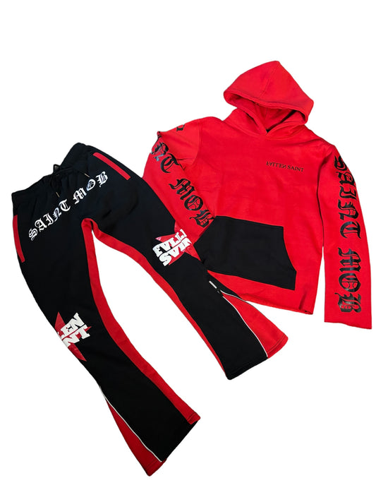 MOB RED STACKED SET