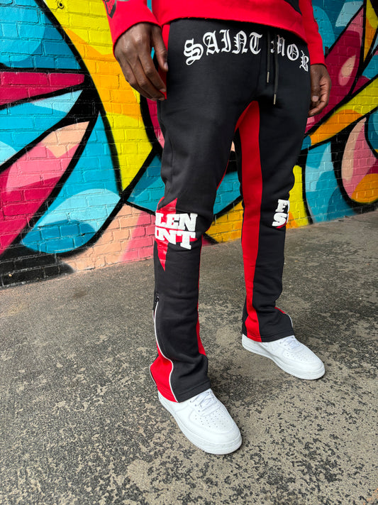 MOB RED JOGGERS