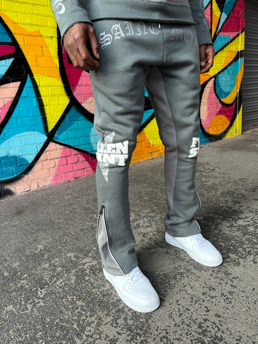 MOB GRAY JOGGERS